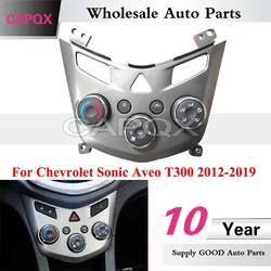 CAPQX (second-hand) Air Condition Switch Panel For Chevrolet Sonic Aveo T300 2012-2019 Air Conditioner Knob Switch OEM# 42344694