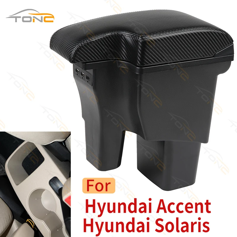 For Hyundai Accent Armrest box For Hyundai accent/solaris 2013 2014 2015 2016 Storage box Car Accessories Interior Part details