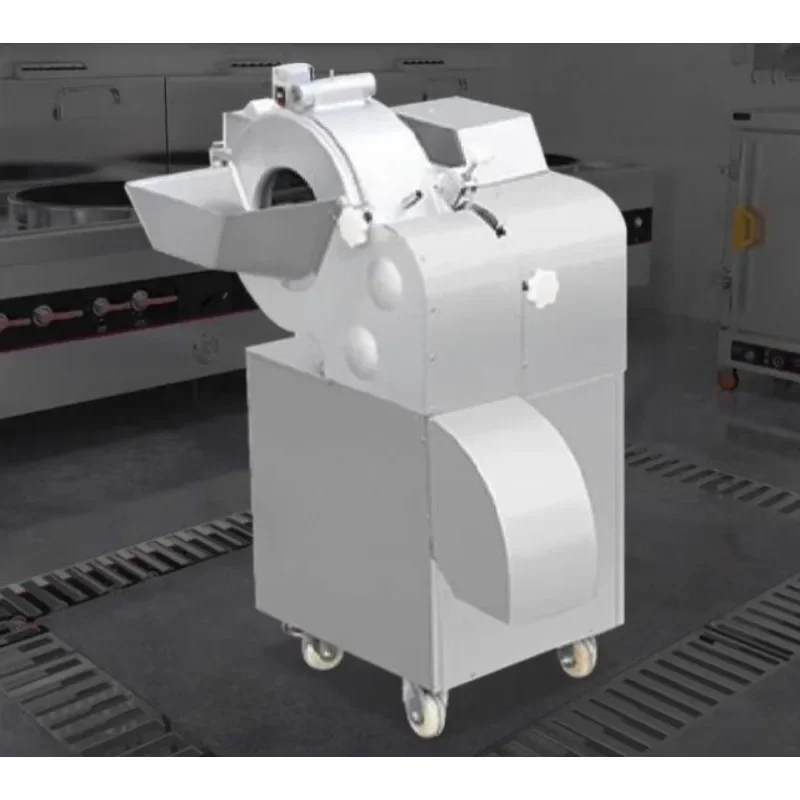 Vegetable cutting machine, fruit and vegetable dicing machine for canteen restaurants 600-1000kg/hL-JG-