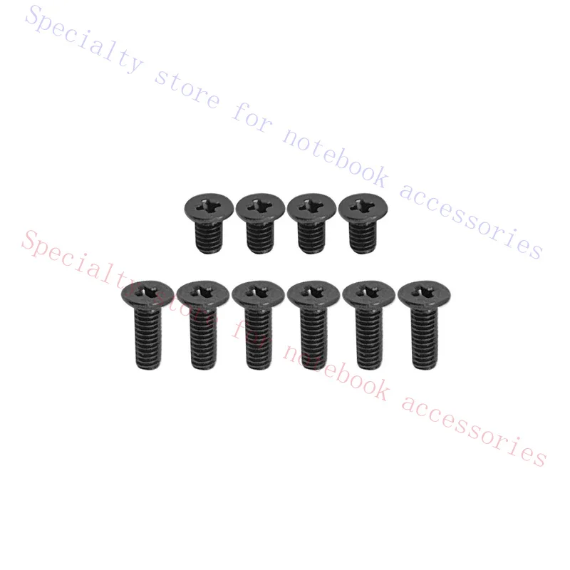 10pcs Laptop Bottom Case Screws For LENOVO IdeaPad 3-14ADA05 3-14ARE05 3-14IGL05 3-14IIL05 3-14IJL05 3-14IML05 3-14ITL05