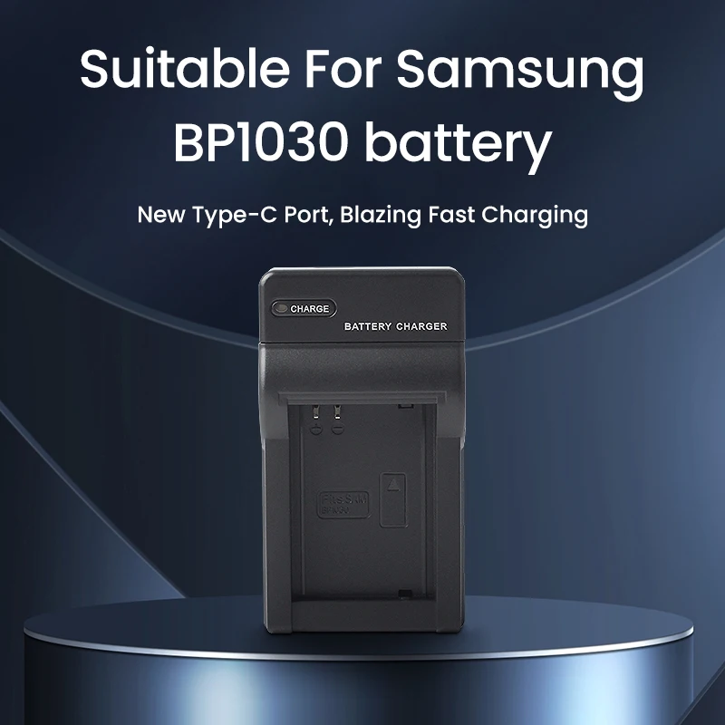 Type-C BP1030 Single Charger - Portable Fully Compatible for Samsung NX200 NX300 NX1000 NX1100 NX2000 Camera