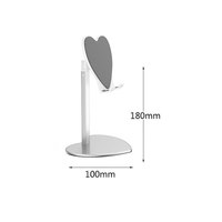 Metal Bracket Holder Phone Support for Desk Tablet Stand Desktop Wall Mount Durable Practical Metal Bracket Gift Idea