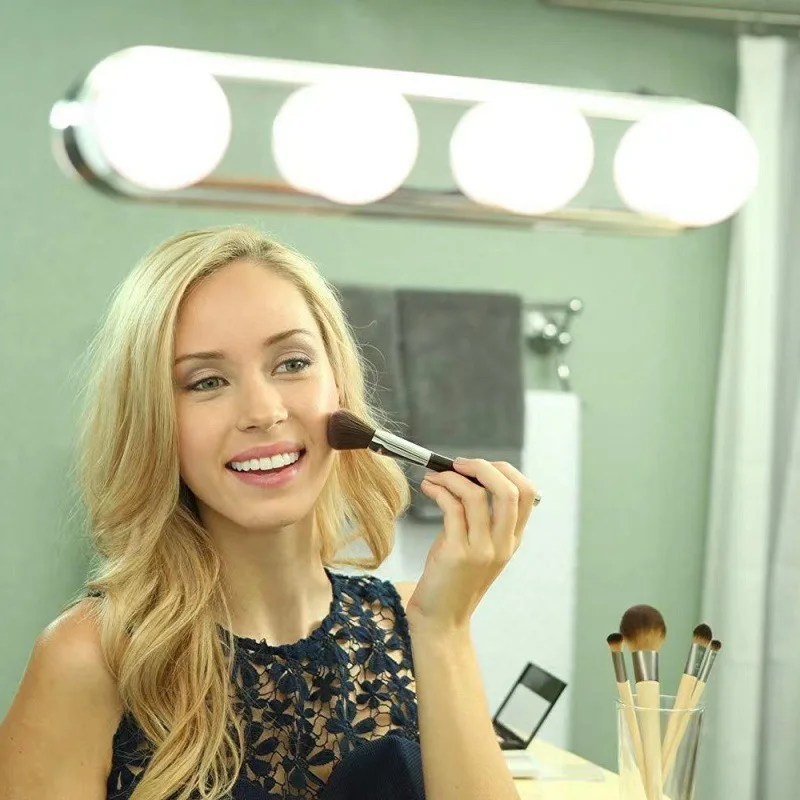 

Новые водонепроницаемые светодиодные светильники для зеркала (4 лампы), на присосках, без сверления, для ванной комнаты и туалетного столика