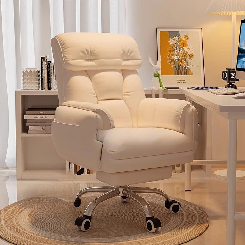 لطيف مريح كرسي مكتب فاخر كرسي متنقل غرفة نوم دراسة كرسي مكتب مكتب دوار الغرور سيلا دي Oficina أثاث المنزل #4