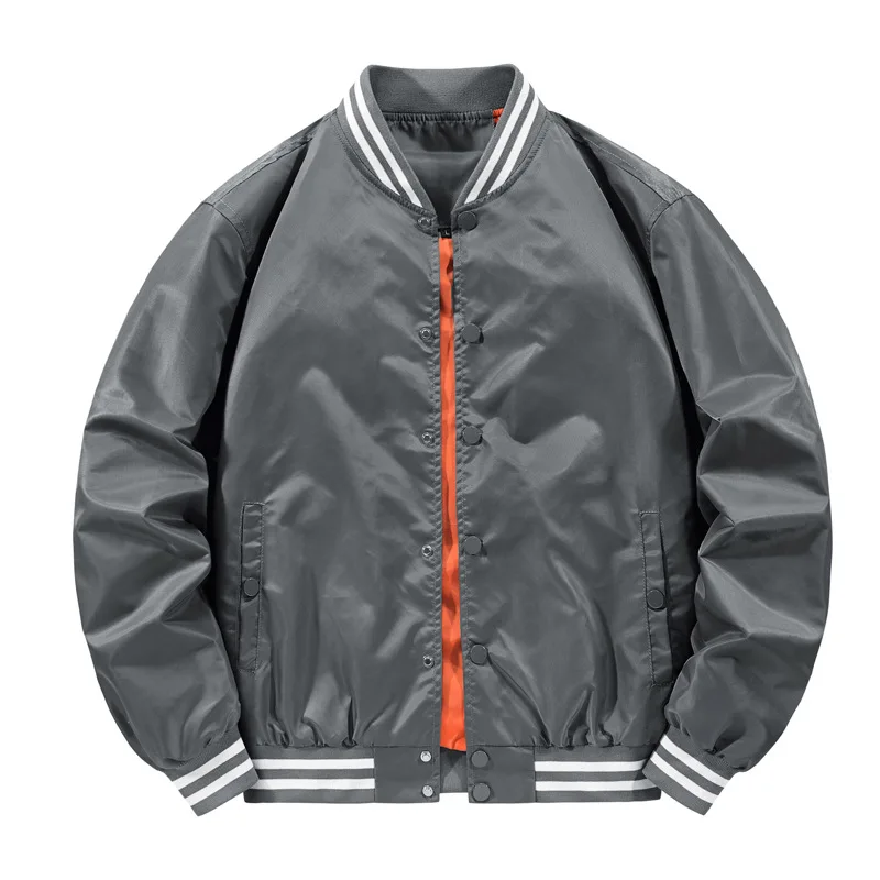 New Fashion Men Spring Baseball Jackets Flight Jackets Coats Male Outwear Casual Bomber Jackets Men Loose Cargo Coats Size 6XL