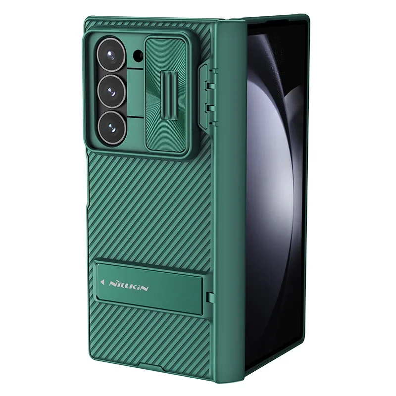 

For Samsung Galaxy Z Fold 6 Case Camshield Folding Case With Kickstand Lens Protection Back Cover For Galaxy Z Fold6 5g