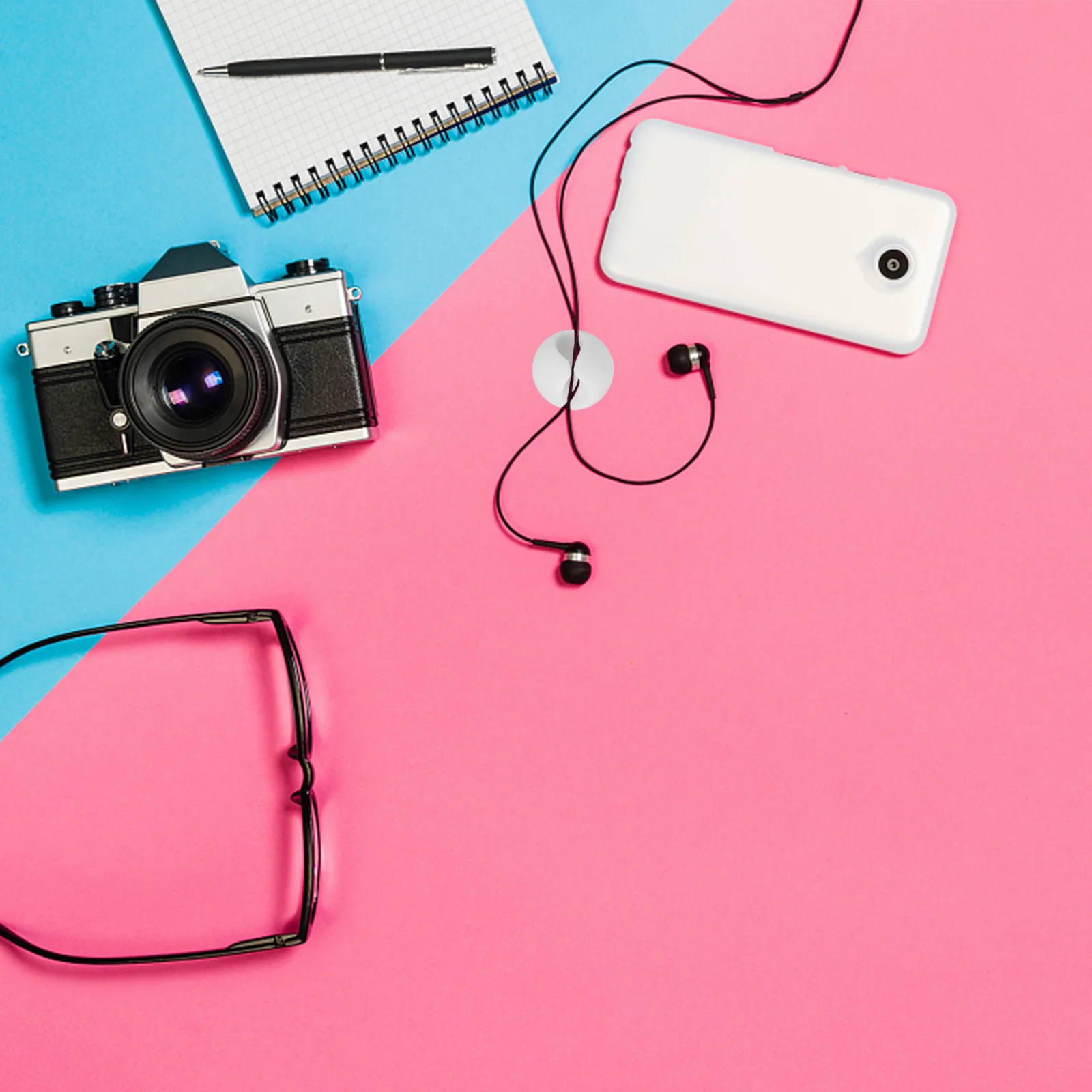 

5 Styles Clips Set Tpr Adhesive Wire Cord Fixer For Desk Headphones Chargers Usb Cables Cable Clip Wire Clip Organizer