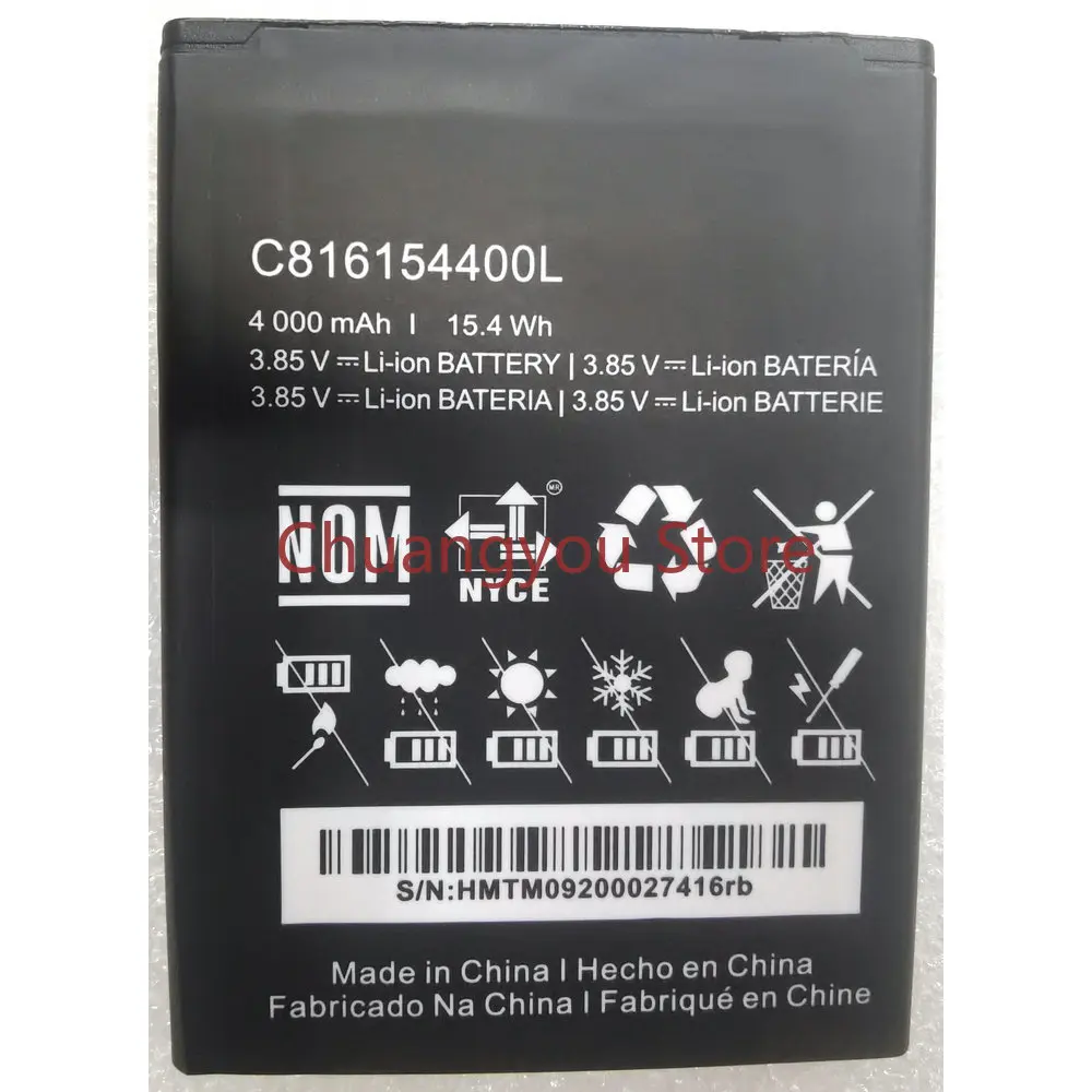 

3.85V 4000mAh BLU C816154400L Replacement Mobile Phone Battery