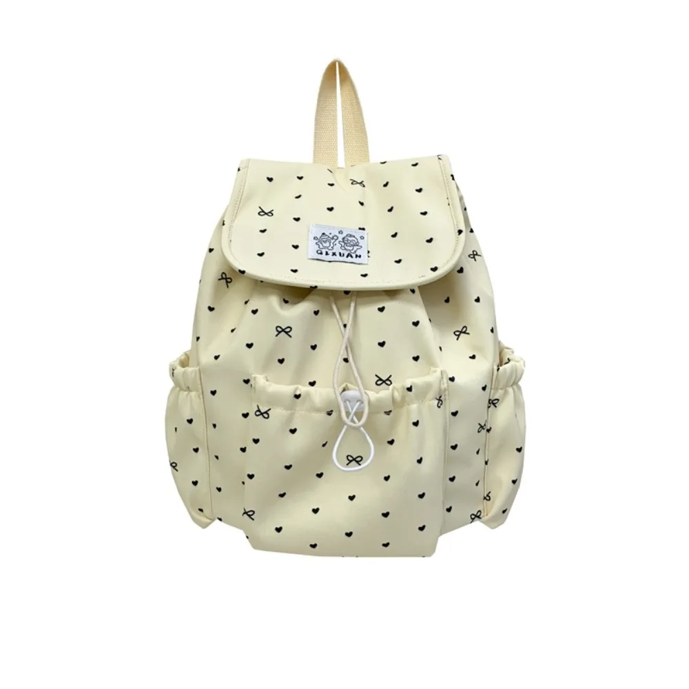 

Легкий рюкзак на шнурке в студенческом и корейском стиле, нейлоновый рюкзак большой вместимости, тканевая сумка для школьников и путешествий