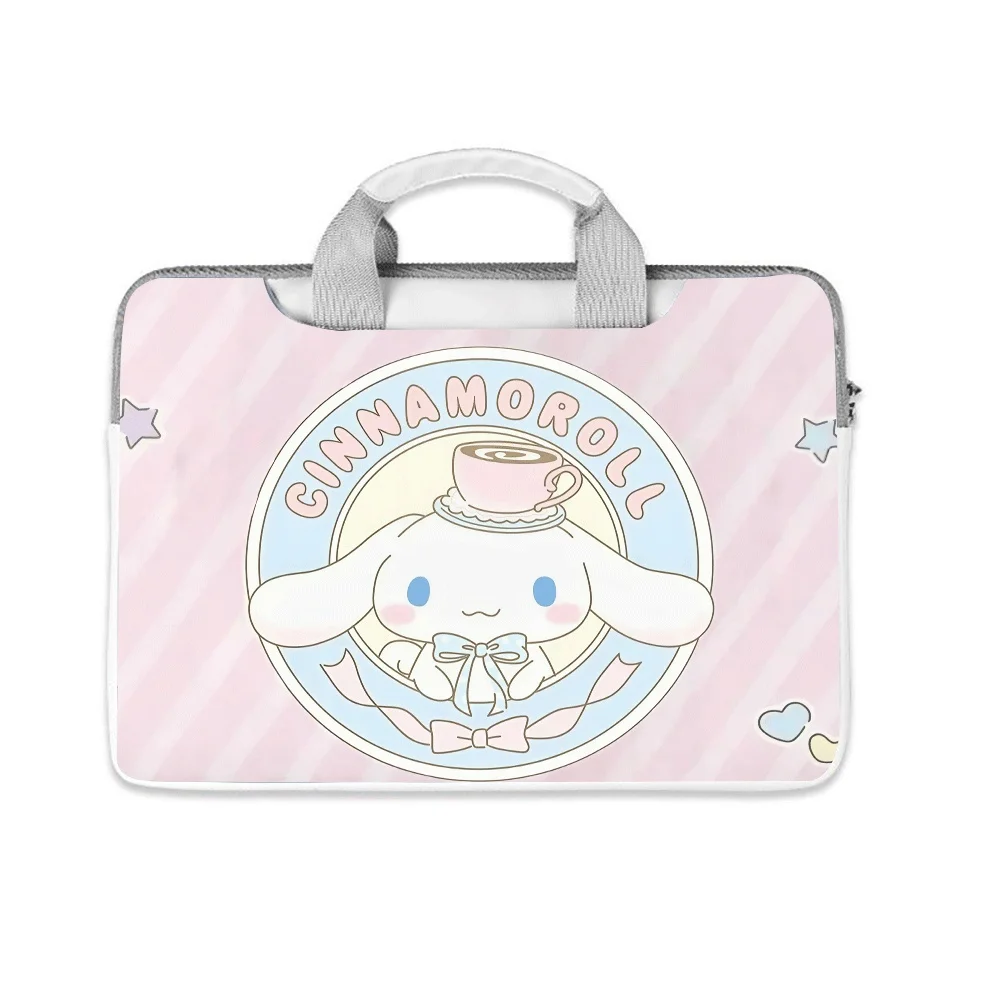 

Cartoon Hello Kitty Cinnamon Roll Laptop Bag 12 13 14 15 15.6 Inch Laptop for Macbook Computer Handbag Briefcase Travel Bag Gift