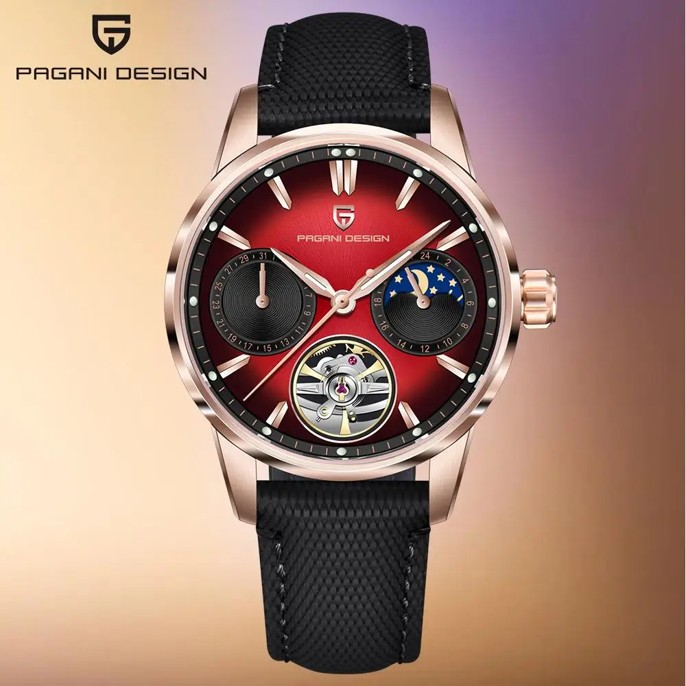 

Pagani Design's New 41MM Men's Watch Luxury Automatic Mechanical Watch Stainless Steel 100m Waterproof Pilot Watch PDYS021