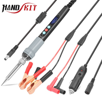 72W Electric Soldering Iron Digital Temperature Adjustment Ceramic Heating Detachable Car Electronic Repair Welding Tools