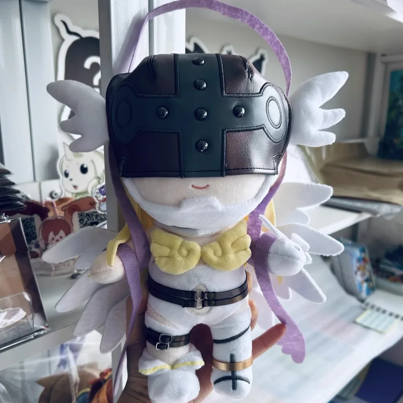 

Набор плюшевых игрушек Digimon Angemon и Angewomon, классические аниме-подарки, милые аниме-куклы для взрослых и детей, в наличии