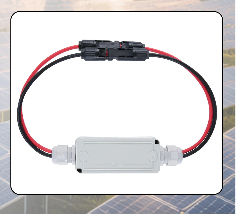 DC PV Trennschalter-Box mit DC 600V 63A MCB IP65 HT 2-Wege Wasserdichte Box 1 Ein 1 Aus Solar Photovoltaik PV Kombinationsbox – Detail 15