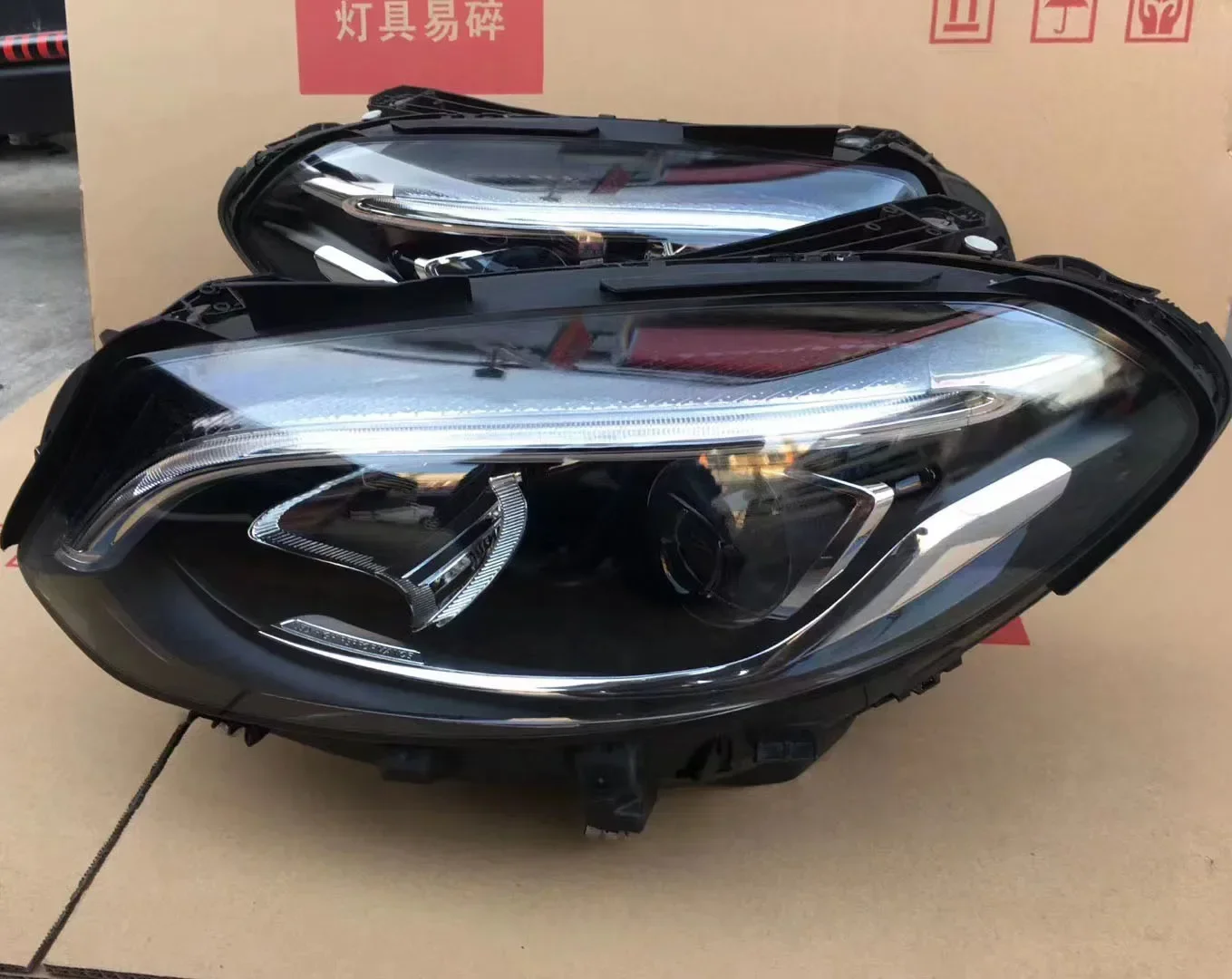 For Benz B-Class W246 Front Full LED Headlight 2016-2019