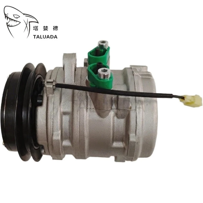 Air Conditioner Compressor SP10 For R35Z-9 Excavator 720306 11MH-90380 11HH-90380 RC.600.538 Engine A/C Compressor