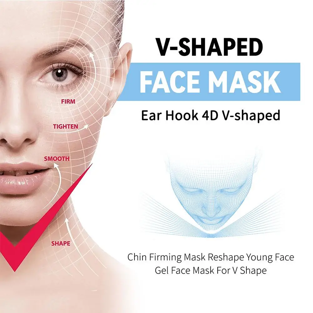 5/1pcs Double Chin Tape V-line Face Lift Up Firming Slimming Mask Anti Puffy Bandage Moisturizing Wrinkle Remover Skin Care