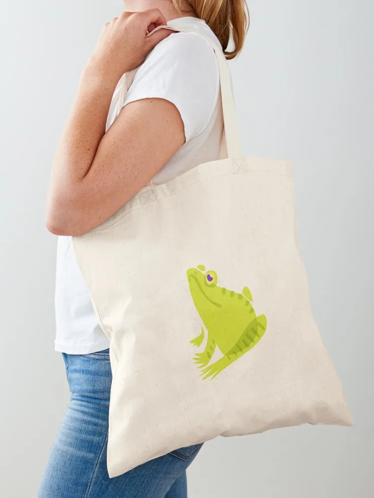 

Froggy Mornings Tote Bag Lady bag Canvas bag for women cloth woman Reusable bags
