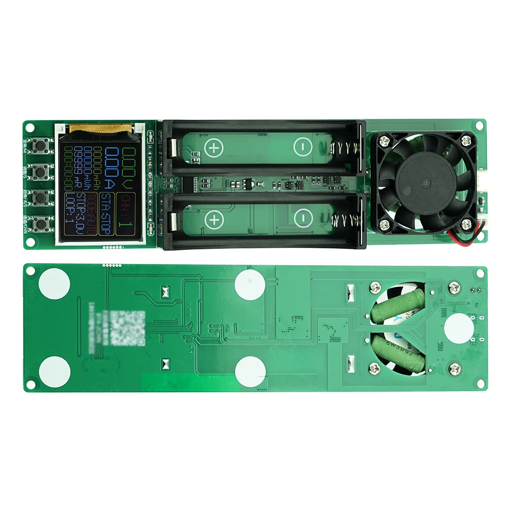 18650 Lithium Battery Capacity Tester Internal Resistance Tester Battery Power Detector Module Dual Type-C for Electrician Tool