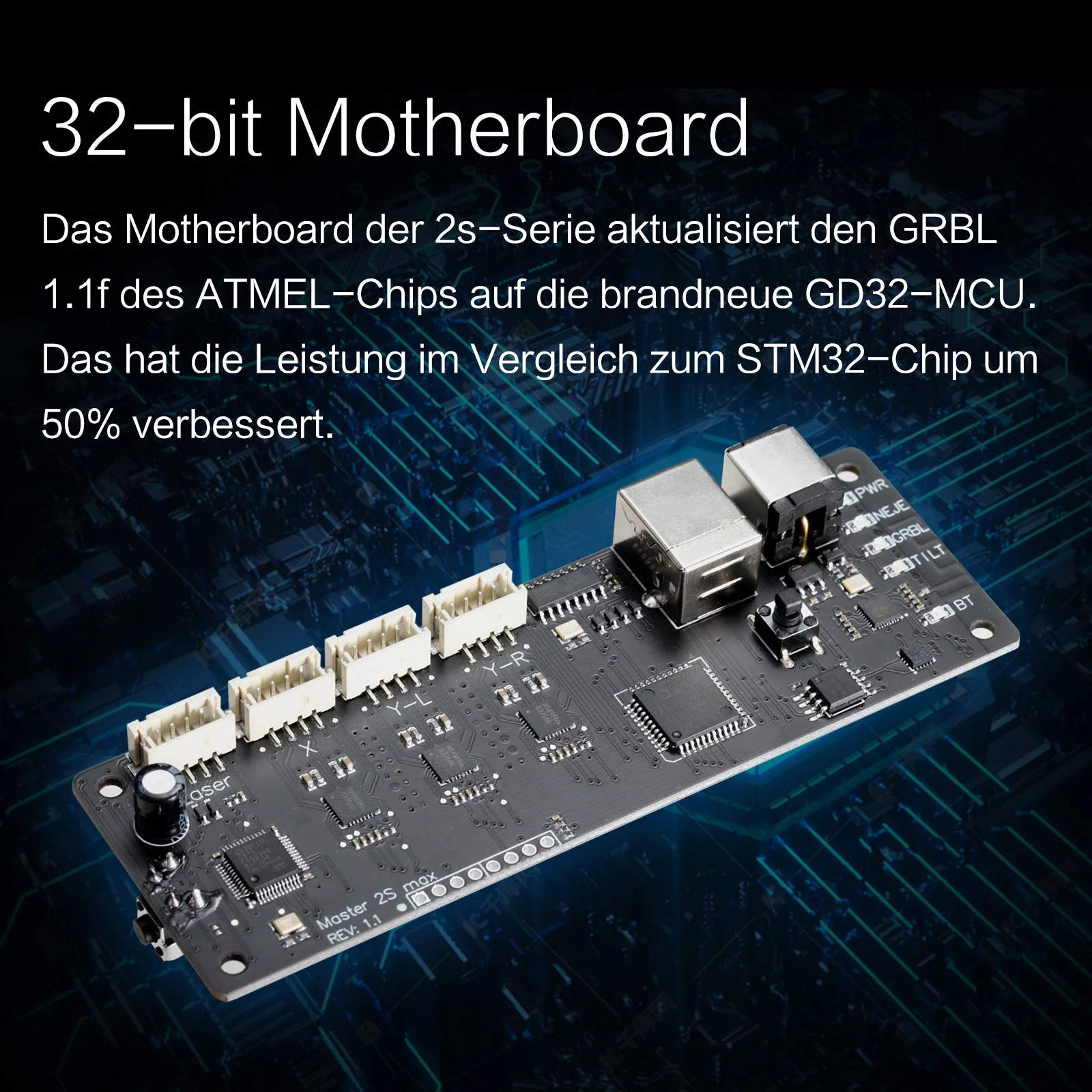 NEJE 3/Master 2S Max 30w 40w Sostituisci la scheda madre per la taglierina per incisore NEJE 3 Max