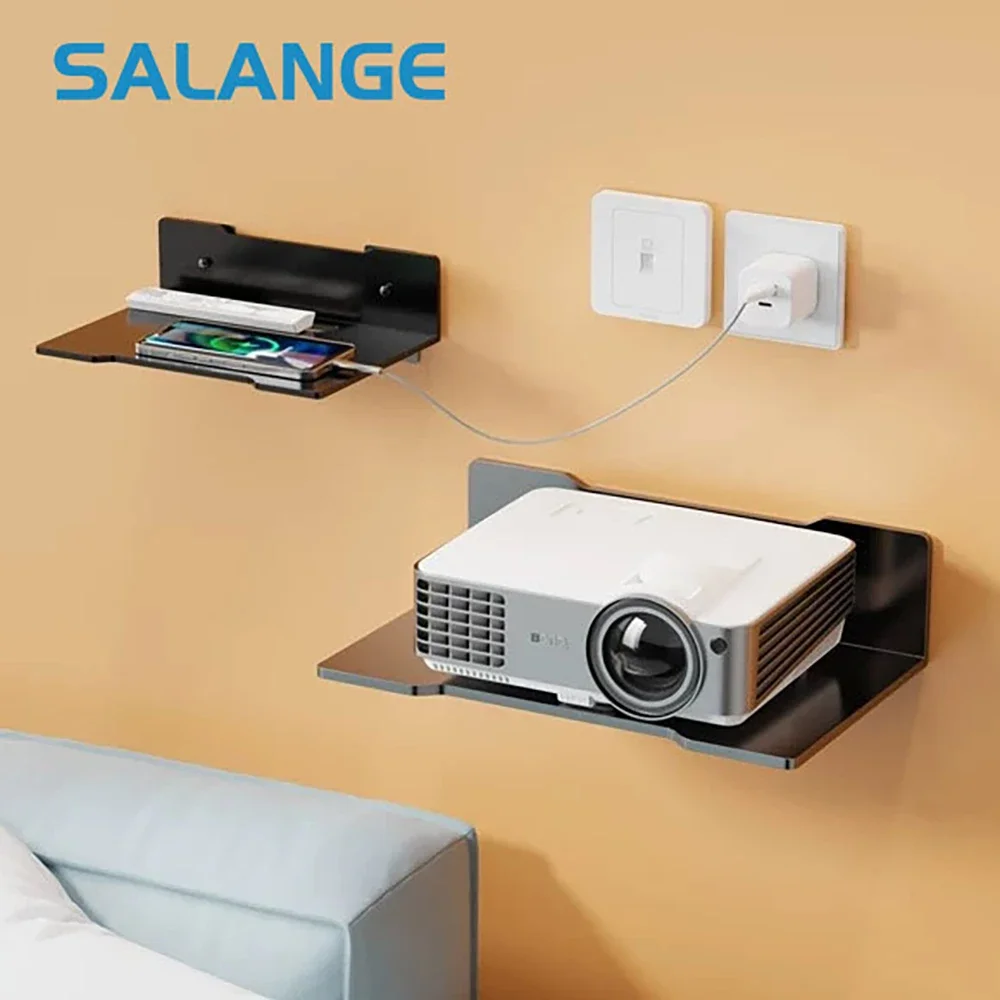 

Salange Holder Support Wall Mount Non Punching Stand for Home Theater Projetor Accessories For HY300 HY320 XGIMI Beamer