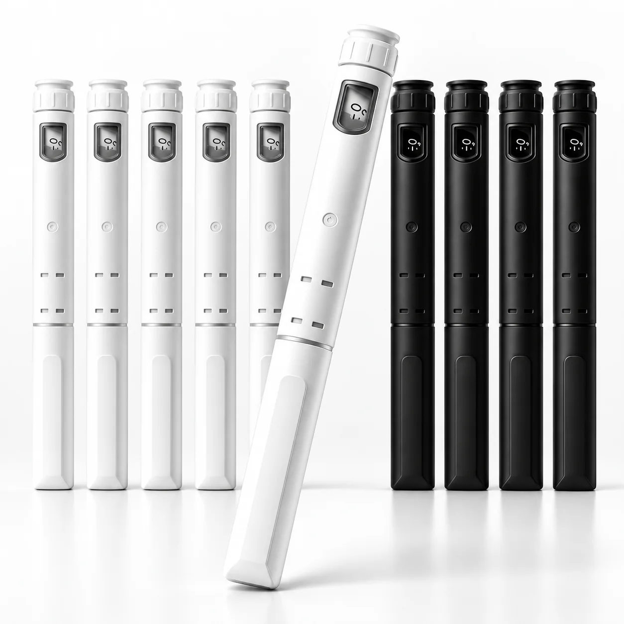 5-10pcs Insulin Injection Pen Disposable, 3ml Cartridge Insulin Injector Dosage Control 60U adjustable Insulin Injection Pen