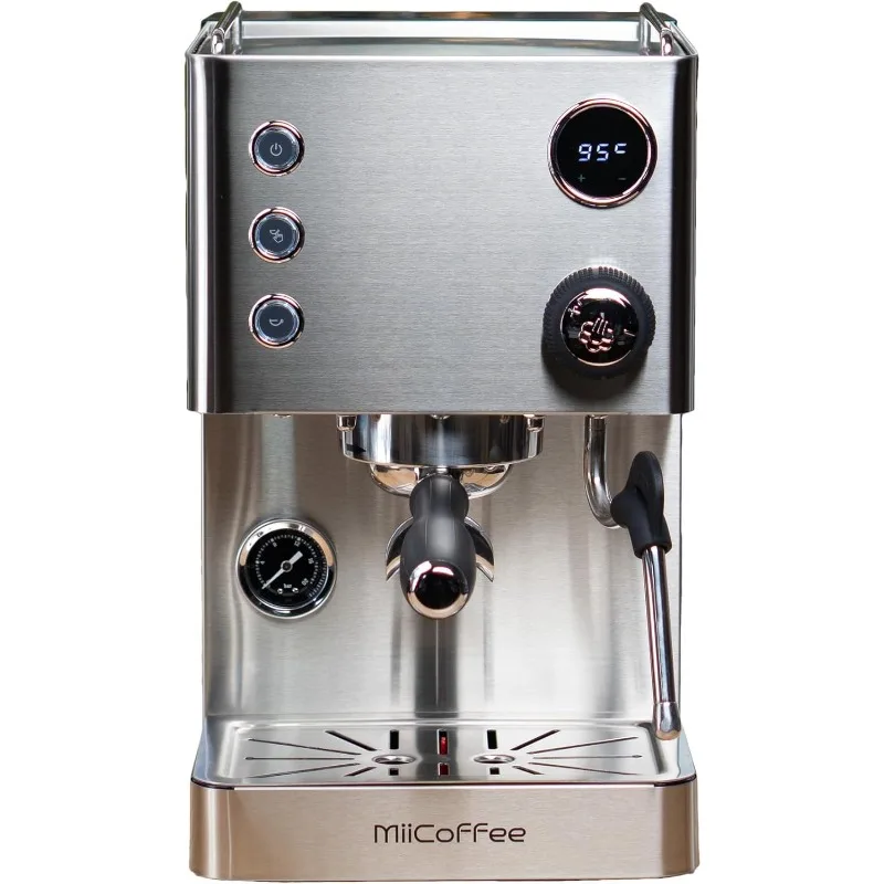 

Espresso Machine, Brushed Stainless Steel