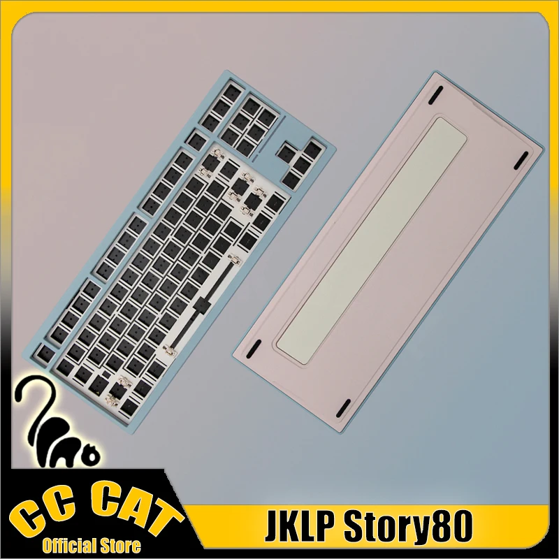 

Jklp Story80 Keyboard Kit Mechanical Keyboard Kits 3 Mode Bluetooth Wireless Keyboard Kit Rgb Custom Office Gamer Keyboard Kit