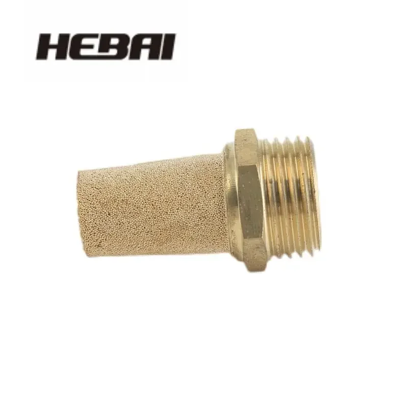 HEBAI Pneumatic brass exhaust pagoda silencers BSL M5 1/8 \