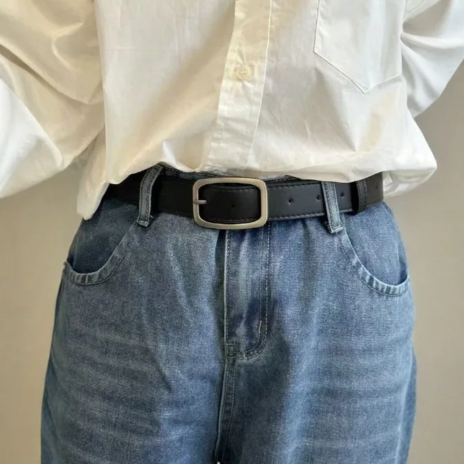 plus Size Extended Length Women's Casual Belt Large MM Jeans Match New Style PU Material Universal Gender Fashion Accessory