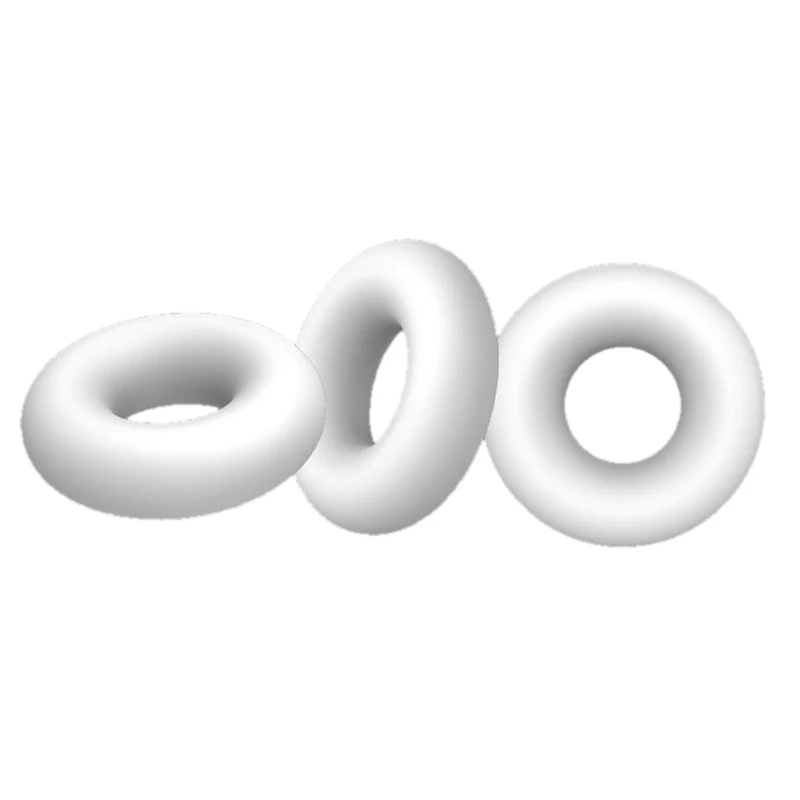 3Pcs Lasting Erection Penis Ring Set, Male Delayed Ejaculation Scrotum TPE, Reusable Cock Rings Testis Restraint Sex Toys