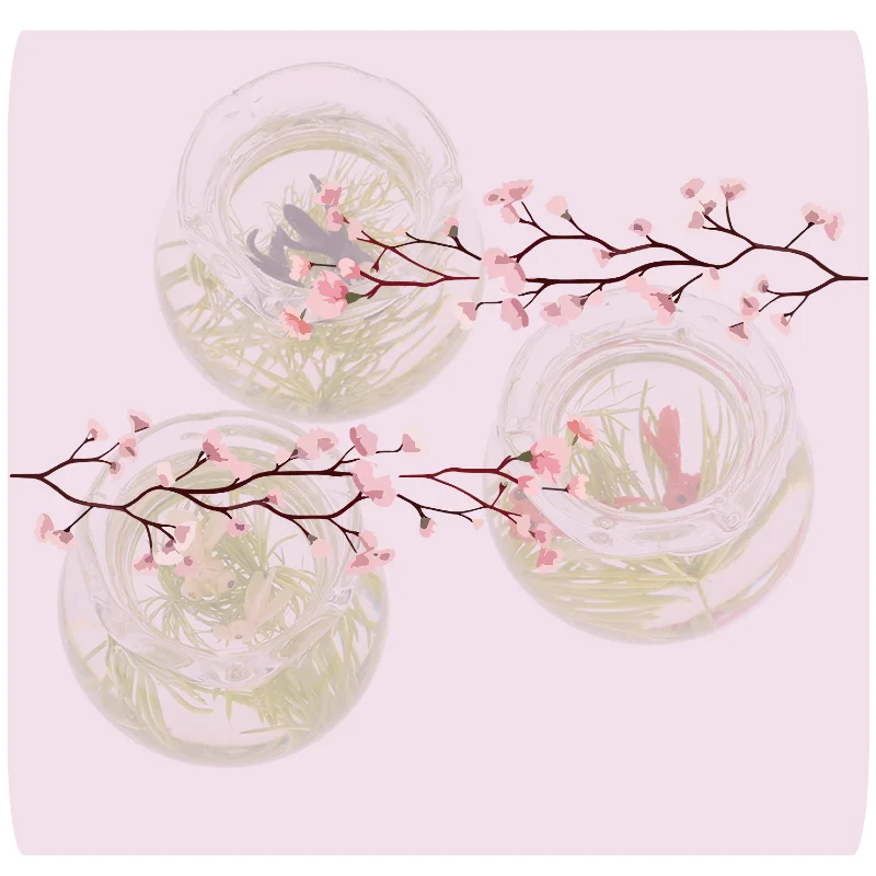 

1 шт. миниатюрная стеклянная чаша для кукольного домика 1/12, аксессуары для декора аквариума