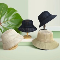 60cm Large Size Bucket Hat for Men - Wide Brim Sun Protection, Breathable Mesh Adjustable Big Head Fit UV Cap