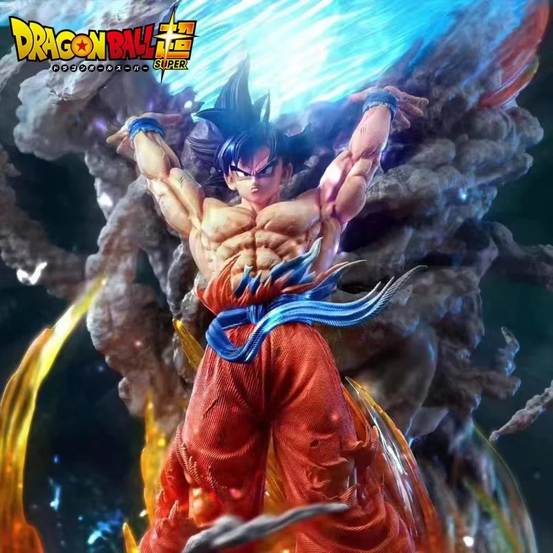 23cm Dragon Ball quality hand hunter series QG super gas bomb Wukong model Kakarot luminous gift image 3