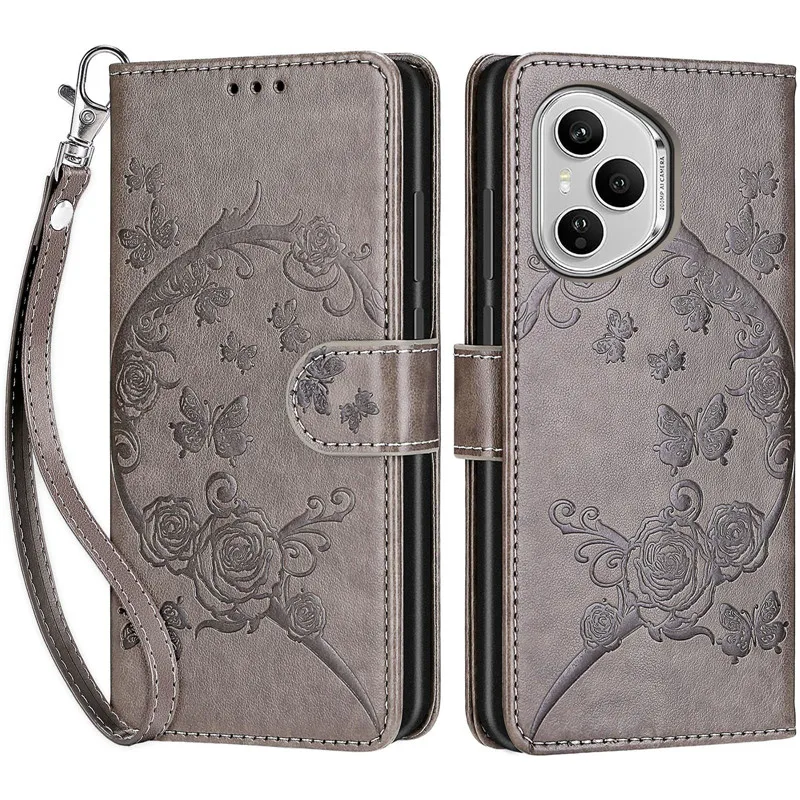 Leather Case For Honor 400 Pro Shockproof Cases Wallet Flip Cover For Huawei Honor400 200 Lite 90 Smart 5G Coque 3D Pattern Etui