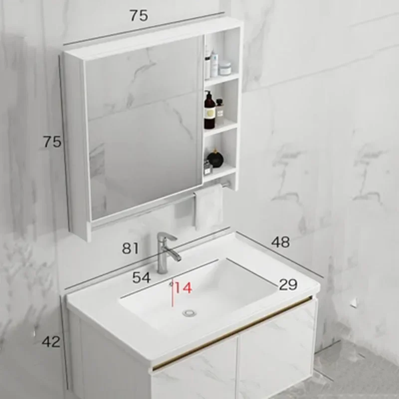 

Aesthetic Shelf Modern Bathroom Cabinet Closet Bathroom Cabinet Wall Wine Badezimmer Princess Mobiletto Postmodern Furniture