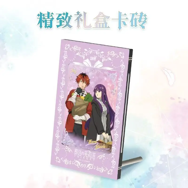 KAYOU Genuine Frieren Card Beyond Journey's End Adventure Journey Poetry of Time Anime Peripheral Collection Cards Kid's Gifts