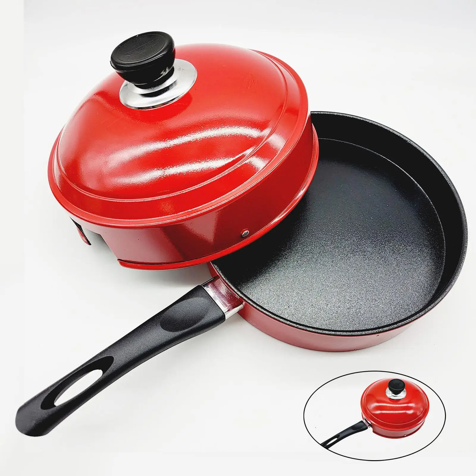 Magician Tricks Prop Pan Illusions Gimmick Prop for Street Stage Evening