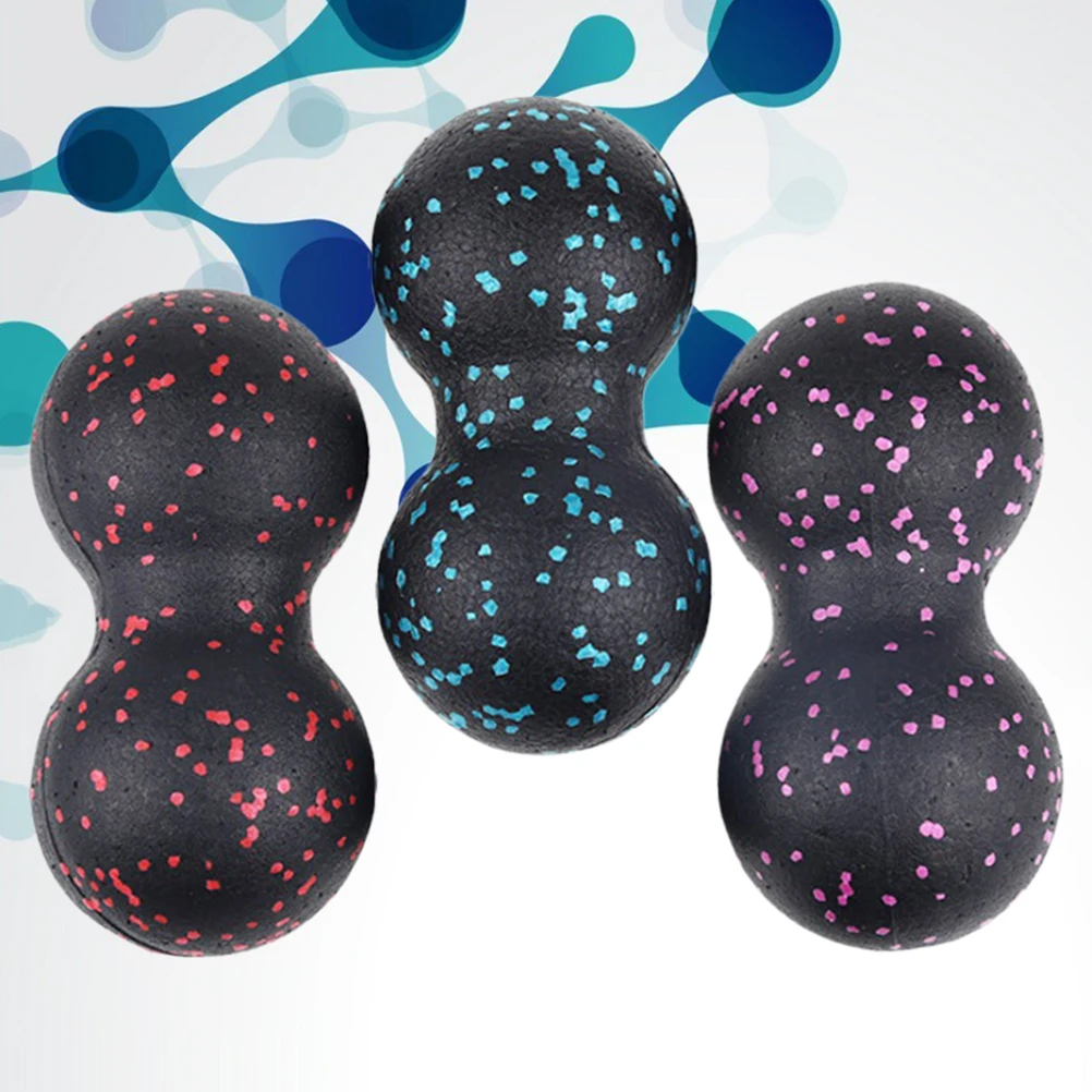 

3Pcs Mini Peanut Epp Massage Balls Muscle Relief Tool for Back Shoulder Neck Waist Leg Recovery Massage Ball Peanut Back Roller