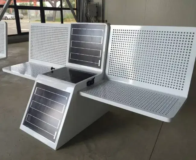 Outdoor Smart Seat Panel Wifi Public Park Solar Bench