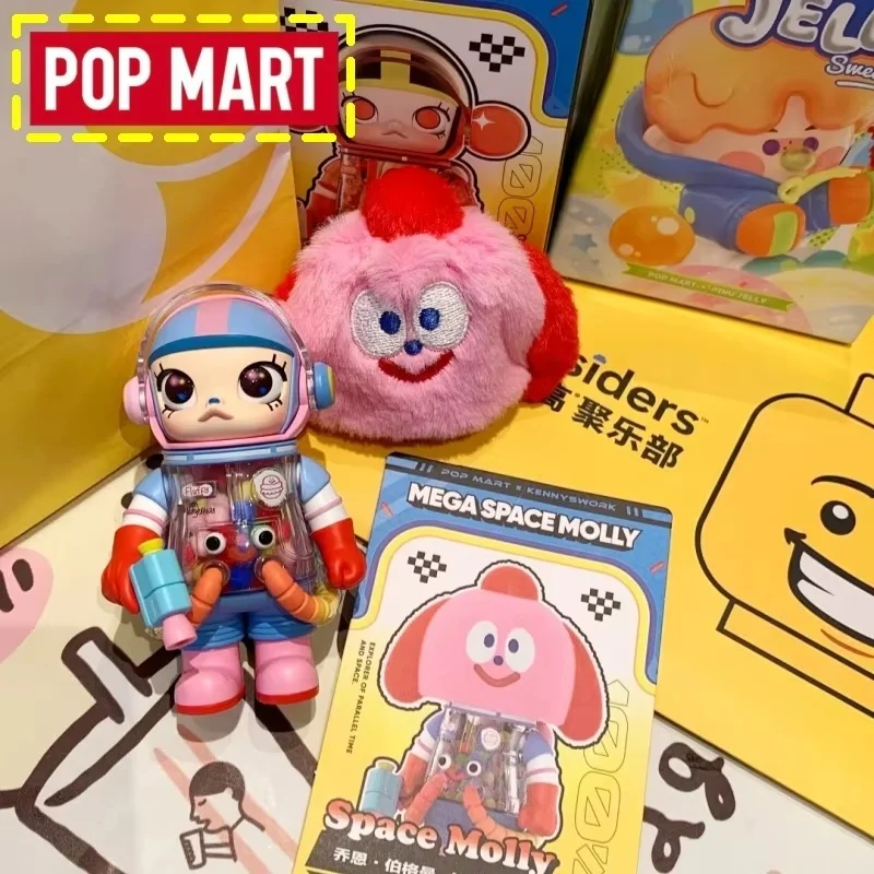 

Genuine Pop Mart Mega Space Molly 4th Anniversary Series Blind Box Pvc Collectible Model Action Figure Decoration Birthday Gifts