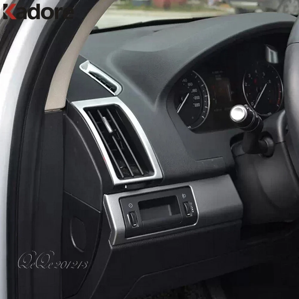 

Передняя Крышка вентиляционного отверстия автомобиля для Land Rover Freelander 2 2011 2012 2013 2014 2015, матовые аксессуары для интерьера