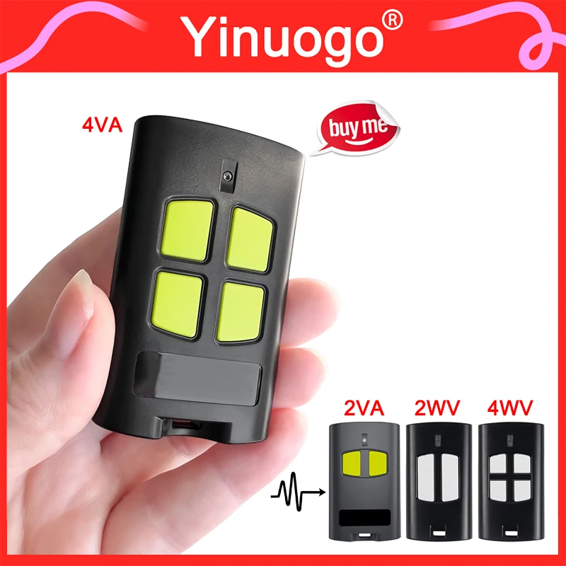 garagem porta e portao de controle remoto rolling code compativel com togo 2va 4va 2wv 4wv 43392 mhz oferta especial 01