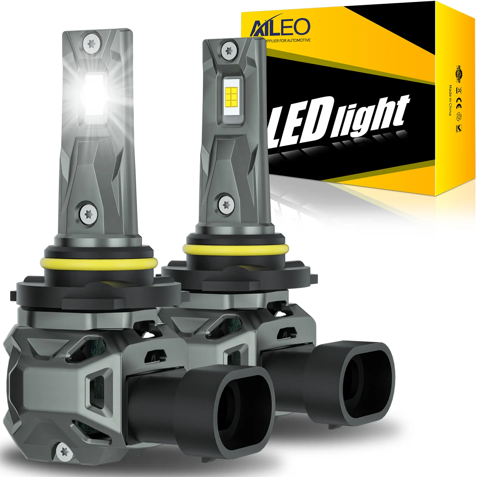 

AILEO 2 шт. светодиодные автомобильные лампы 80000Lm 9005/HB3 9006/HB4 200W для фар CSP 6500K, дневные ходовые огни, высокое качество