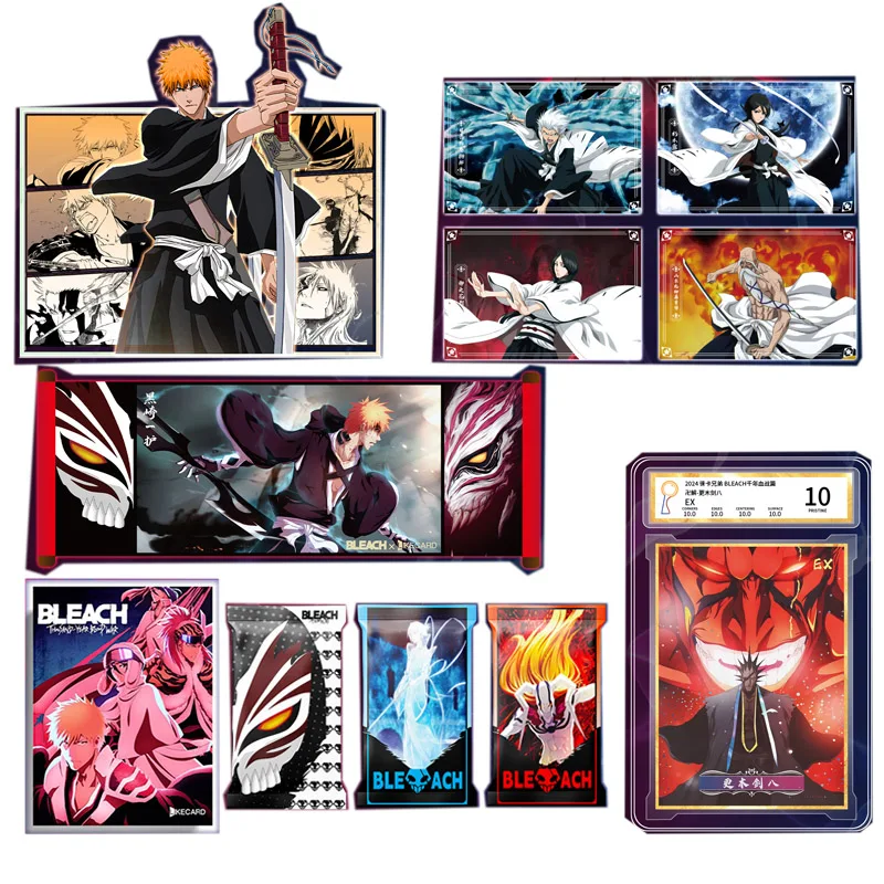 Bleach Collection Cards Thousand-Year Blood War Arc Premium Anime Character Table Board Game Playing Cards