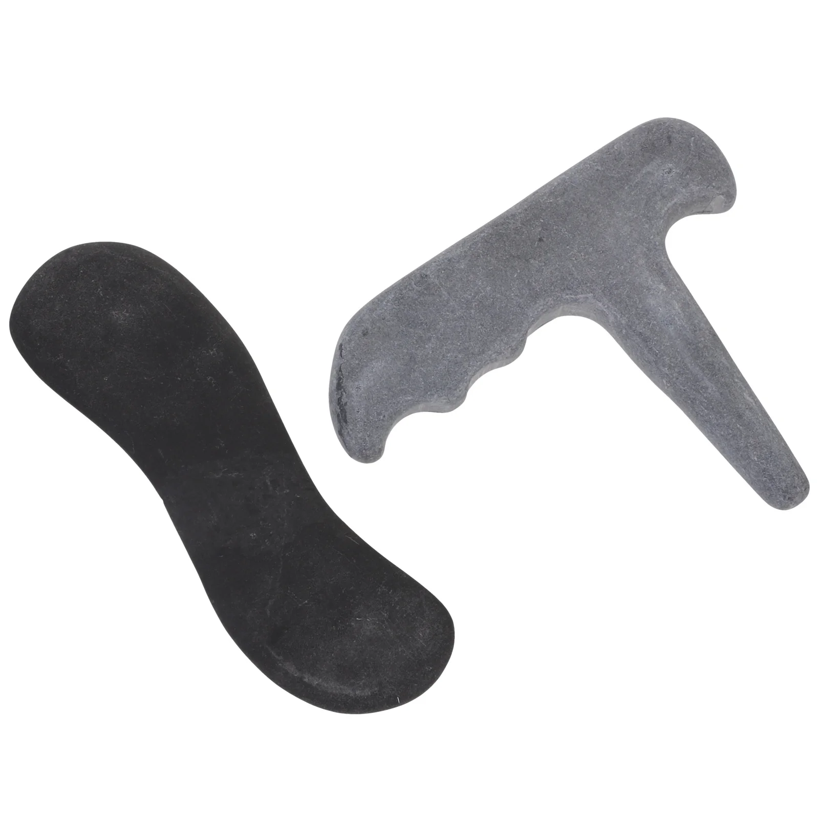 2Pcs Highclass Material Scraping Board Durable Face Massage Tool Portable Lymphatic Massager Smooth Edges Relaxation