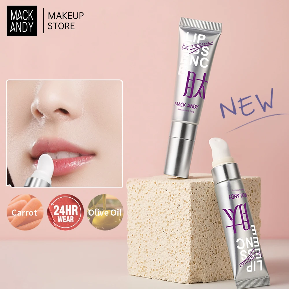 MACKANDY Liquid Lip Gloss Lip Care Essence Cream Long-lasting  Hydration Moisturizing Sexy Lipstick Women Makeup Cosmetics