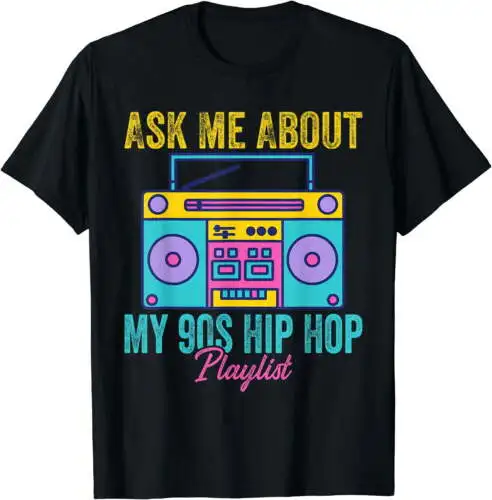 90s Hip Hop Clothing Rap Music Nostalgia Old School Gangster T-Shirt