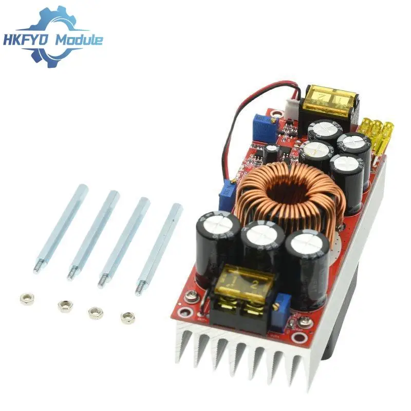 1800W 40A DC-DC Boost Converter Step Up Power Supply Module 10-60V To 12-90V Adjustable Voltage Charger