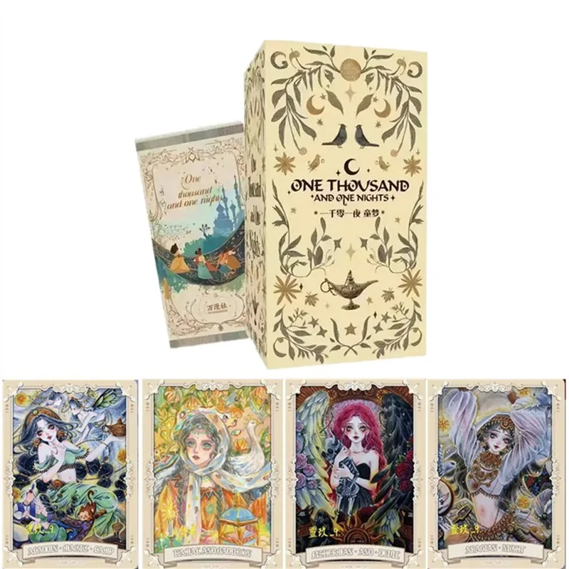 WANMANSHE Arabian Nights Cards Art Collection Card  Mistery Box Collection Card Toys Gifts Birthday present